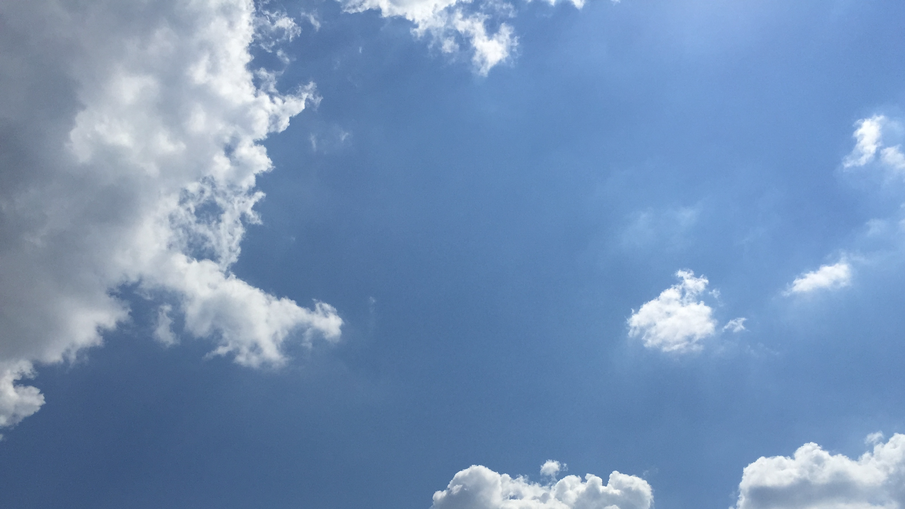 Clouds in a blue sky